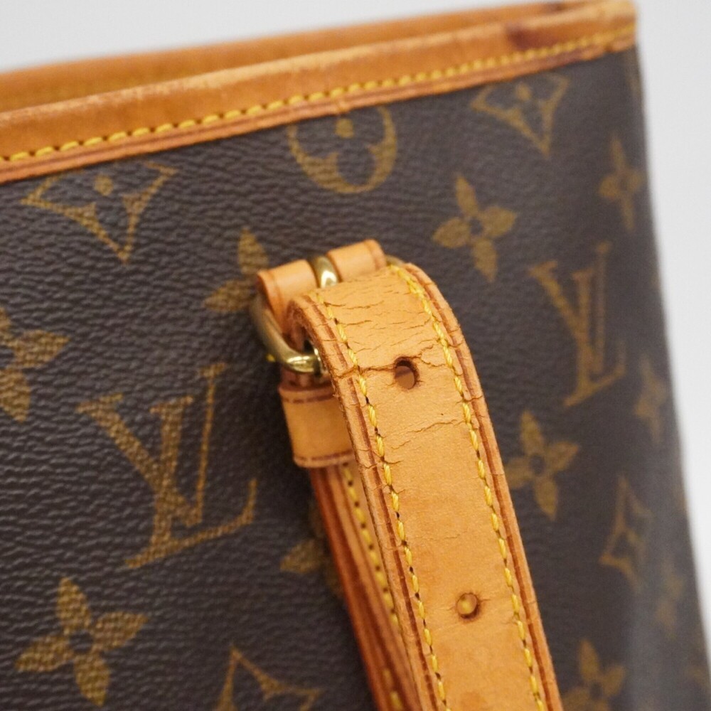 LOUIS VUITTON Authentic Brown Monogram Tote Bag - Picture 13 of 15